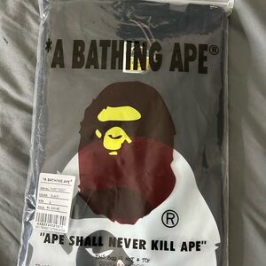 Bape Black and White Tee